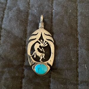 Navajo sterling’s silver pendant